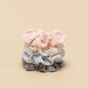 wholesale custom logo girls women fashion facial bulk luxury cotton makeup skincare designer headband hair scrunchies