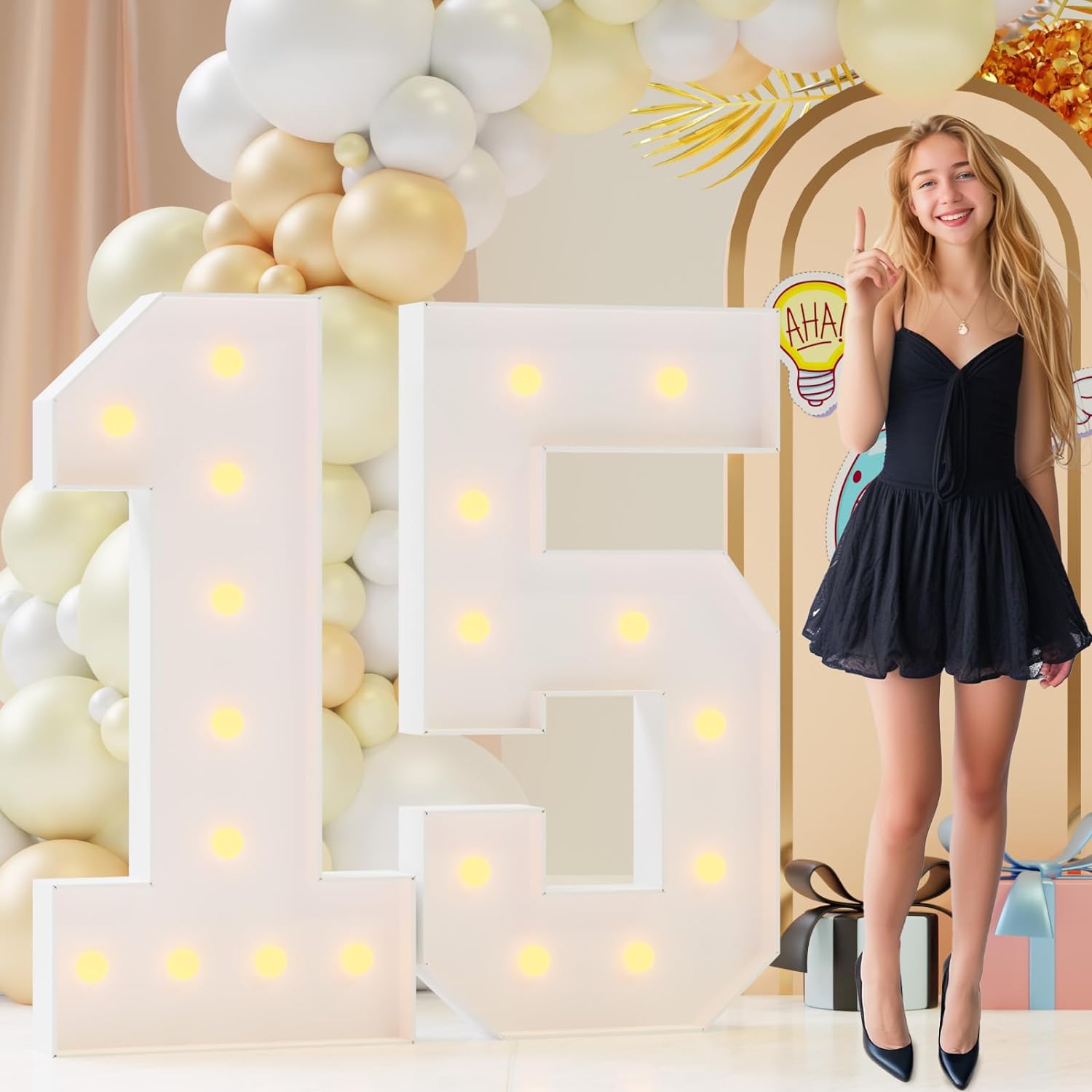 Meizhou Aurora Advertising Co., Ltd. Distributors 3ft 4ft large metal marquee letters led mr and mrs sign bulb letters with light bulbs