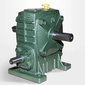 Hot Sale WP Series Reduction Worm Drive Gearbox Helical Worm Speed Reducer Transmission Gearbox WPA100 For Electric Motor