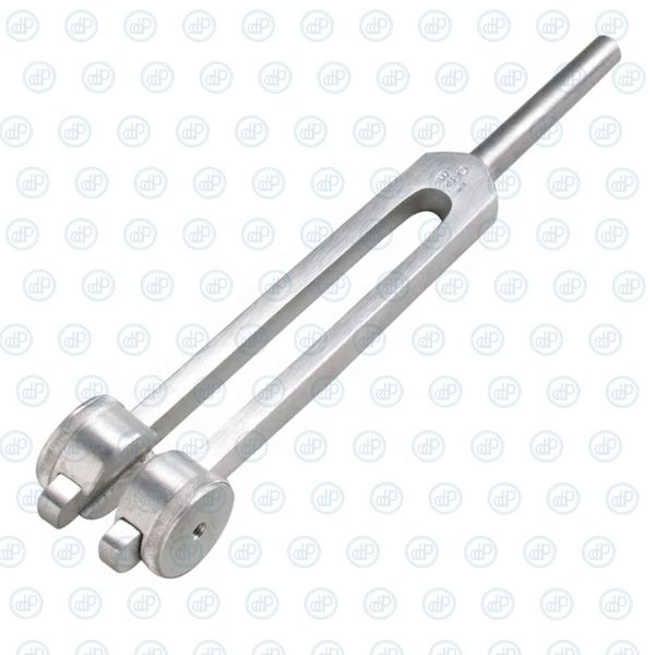 Medical-Grade C128 Hz Tuning Fork - Fixed Weights Non-Magnetic Lightweight Portable Corrosion Resistant Extra Long Handle CE ISO