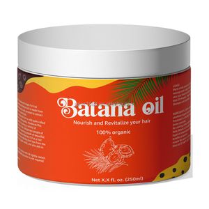 Private Label Pure Batana Oil Natural Organic Hair Growth Oil Wholesale Anti Loss Hair Regrowth Batana Oil