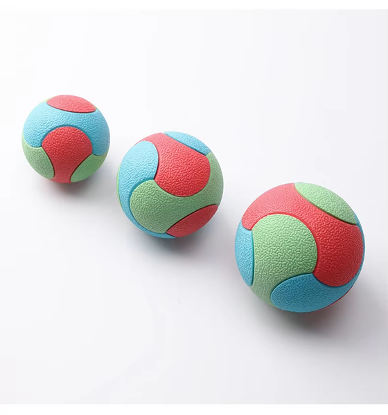 Wholesale TPR Chew Dog Toy Rubber Pet Interactive Ball Chew Toy for Aggressive Chewers