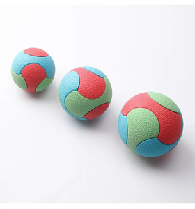 Wholesale TPR Chew Dog Toy Rubber Pet Interactive Ball Chew Toy for Aggressive Chewers