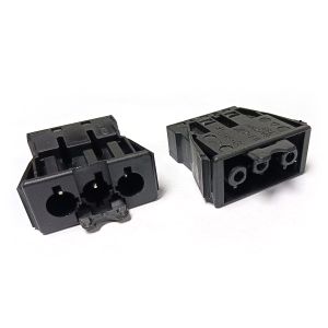 CD-100/3AM 3 poles Electric wire connector male quick connection plug and socket for wall fixing