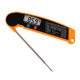 Probe Food Cooking Fold Digital Thermometer Instant Read Meat Thermometer
