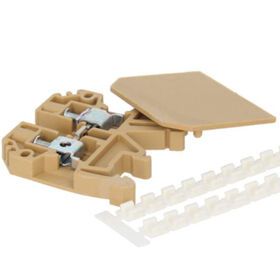 SAK2.5EN TS35  0.2-2.5mm2 DIN Rail Terminal Blocks Screw Clamp 800V 24A DIN Rail Terminal Block Connector