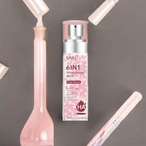 Custom 6-in-1 Hyaluronic Acid Serum Anti-Aging & Hydrating Skin Care for Face Whitening Oil Form