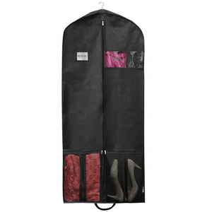 ANQI set of 2 factory made good quality  no smell foldable  garment bag clothes bag closet bag suit bag