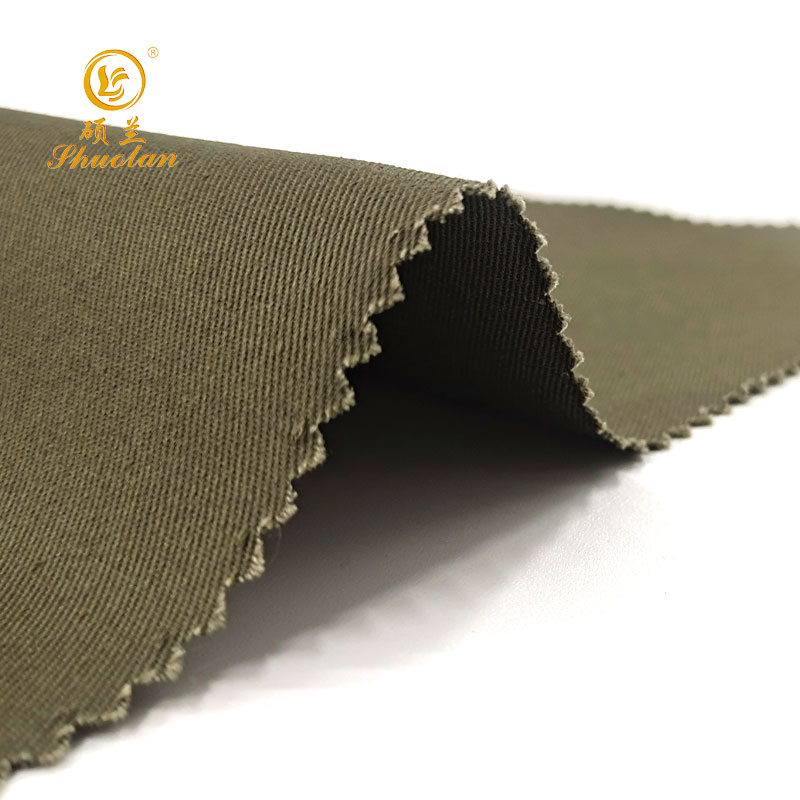 Polyester cotton Dyed Garment woven Fabric trousers school uniform material tc twill fabric
