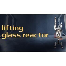 ASK Newest Style Dumpable Lift 1L 5L 10L 20L 30L 50L 100L liter Jacketed Glass Stirr Reactor For Laboratory Chemicals Cosmetic
