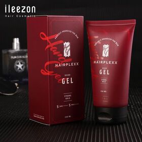 Customized Logo Strong Hold Hair Styling Gel No Flaking Men's Styling
