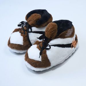 Plush Indoor Slipper Women Wholesale High Quality Size 46 Winter Shoes Winter House Slippers Custom Logo Sneakers for Winter EPE