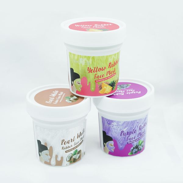 Private Label Cosmetics Face Masks Beauty Ordinary  Face Moisturizing Modeling Rubber Mask
