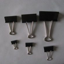 Mini Metal Paper Stationery School Office Paper Document Binder Clips Office Learning Supplies