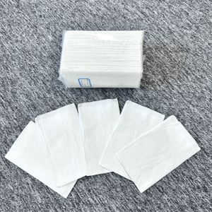 Disposable 17" x 15" Choice White 2-ply Dinner Napkin Tissue Paper for Restaurant