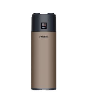 Domestic shower hot water heat pump water heaters