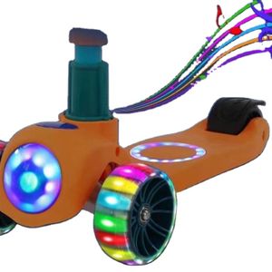 Wholesale Kids Toys Big Wheel With Led Customizable Kids Tricycle Children Kids Scooter