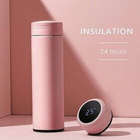 2022 new design Amazon hot sales smart reminder water bottle with led temperature displayPopular