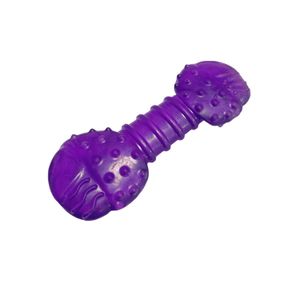 Durable Flat Bone Dog Toy Teeth Cleaning Dog TPR Chew Toys for dogs