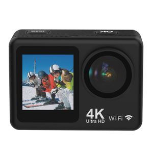 OEM 20 Years Color Dual Screen Waterproof 30m with case Camcorder 4K60fps Sport Camera Anti-shake EIS WIFI Support Action Camera