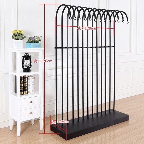 Bedroom hanging clothes display rack for sale