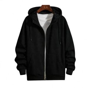 Winter High Quality Customized Baseball Suit Hot Selling Velvet Sweater Wholesale Casual Loose Zipper Sweater