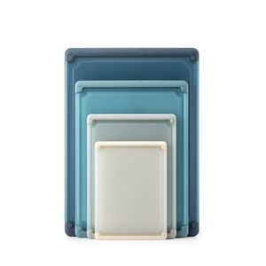Custom Private Label Multi-Functional Kitchen Gadget PP Chopping Board Set 4 Pieces Plastic Cutting Board Sets