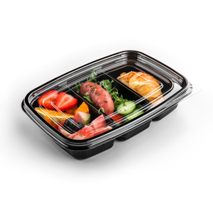 STL Wholesale Clear Fruit Take Away Container Transparent Fresh Fruit Cutting Packaging Box with Lid