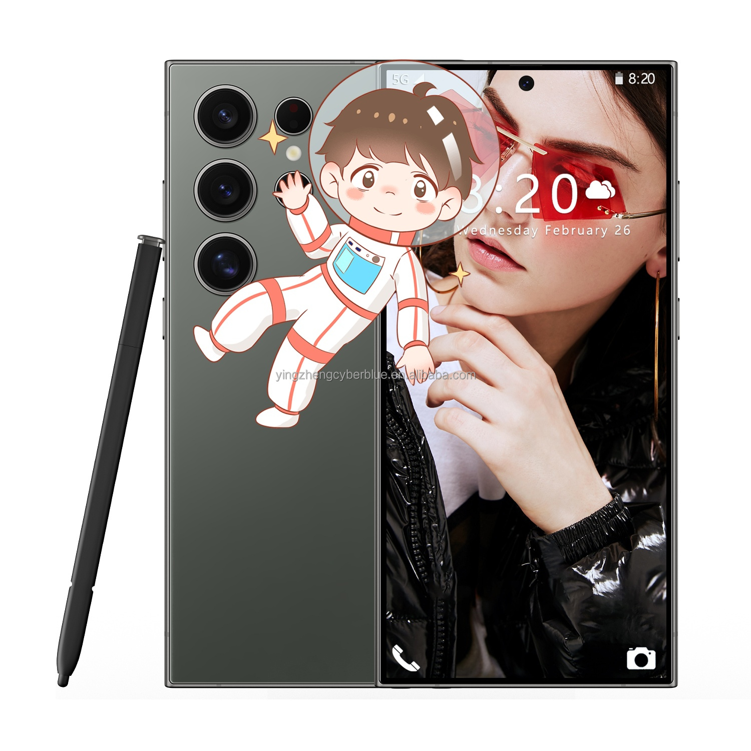 phone the 2024 New S24 Ultra 45w fast charging 200MP rear camera mobile phone dual SIM card 1440*3200 pixel new 5G smartphones