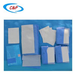 Medical Disposable Cesarean Kit C-section Drape Pack with CE ISO13485 Certification