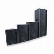 PA Speaker Boxes, Measures 10, 12, 15, and 2 x 15 Inches, with 8&#937; Impedance