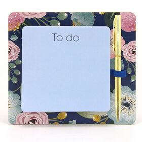 Custom Design Hardcover To Do List Chart Notepad Notebook Sticky Note for Student With Pen SetPopular