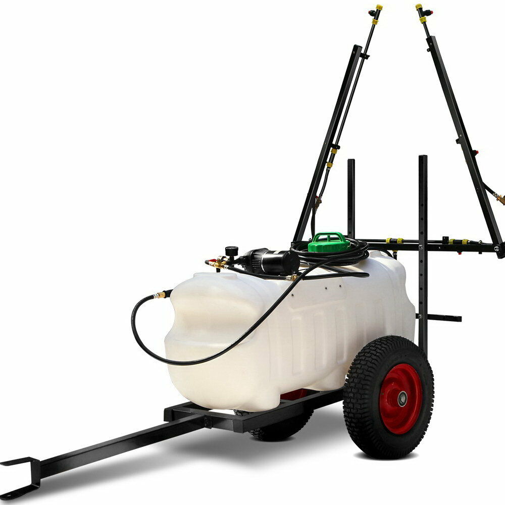 TOOFLO 70L 100L ATV SPRAYER SPRAY TANK 1.5M Boom Trailer Chemical Farm Pump