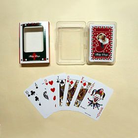 100% Plastic Playing Cards, with 4-color Printing