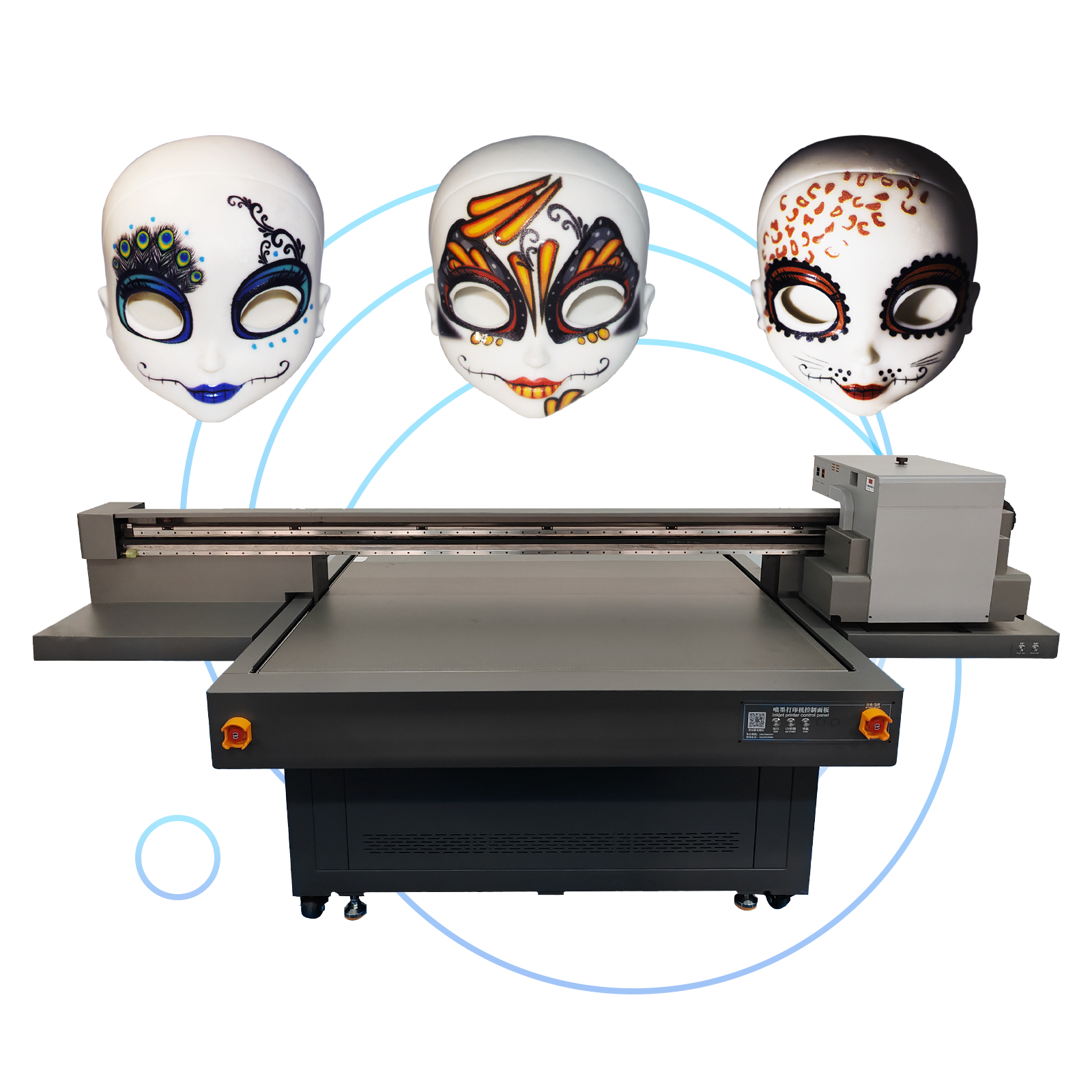Dongguan Shenghuangke Industrial Co., Ltd. 1612 uv printer Toy High Drop UV Printer Handmade Lego Doll Head Tide Play Embossed Printing Embossed Technology Digital Spray P