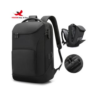 Manufacturer Supply Business Smart Waterproof Anti-theft Laptop Backpack Travel Durable Backpack with USB Charging Port