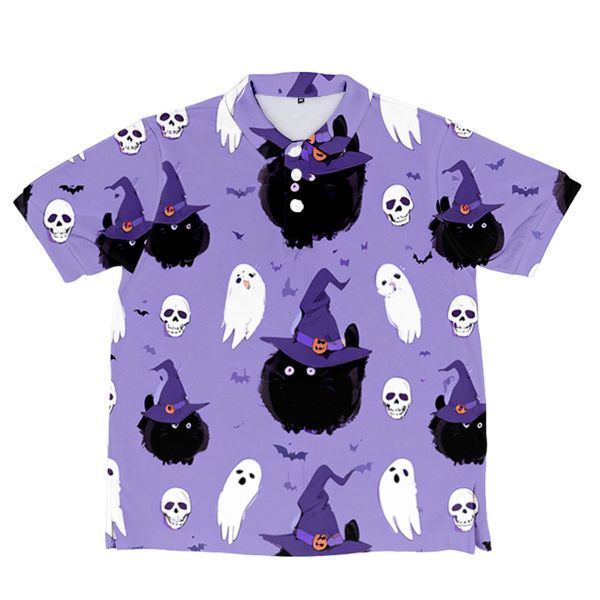 Fashion Design 2024 Sport Polo Shirts Oversize Men Polo Shirt Custom Printed Polo Collar T-shirt