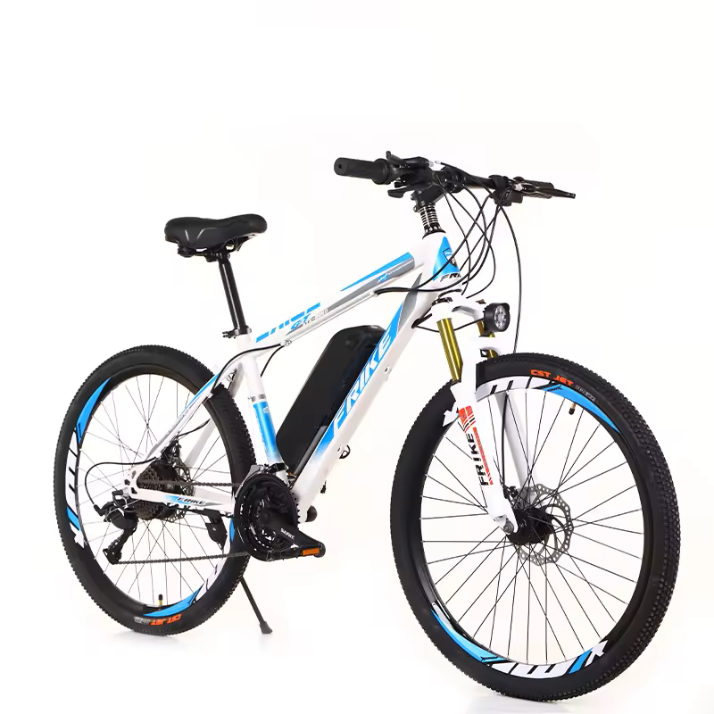 Langfang Rongsu New Energy Technology Co., Ltd. 26 '' Aluminum 350w 36V e mountain bike wholesale hot sale e cycle ebike for sale 7 speed electric mountain bicycle
