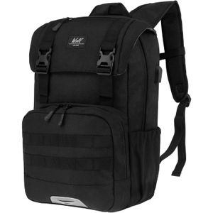 WOLT Travel Laptop Backpack for Men Women College Backpack Flight Approved with USB Charging Port fits 15.6 Inch Laptop
