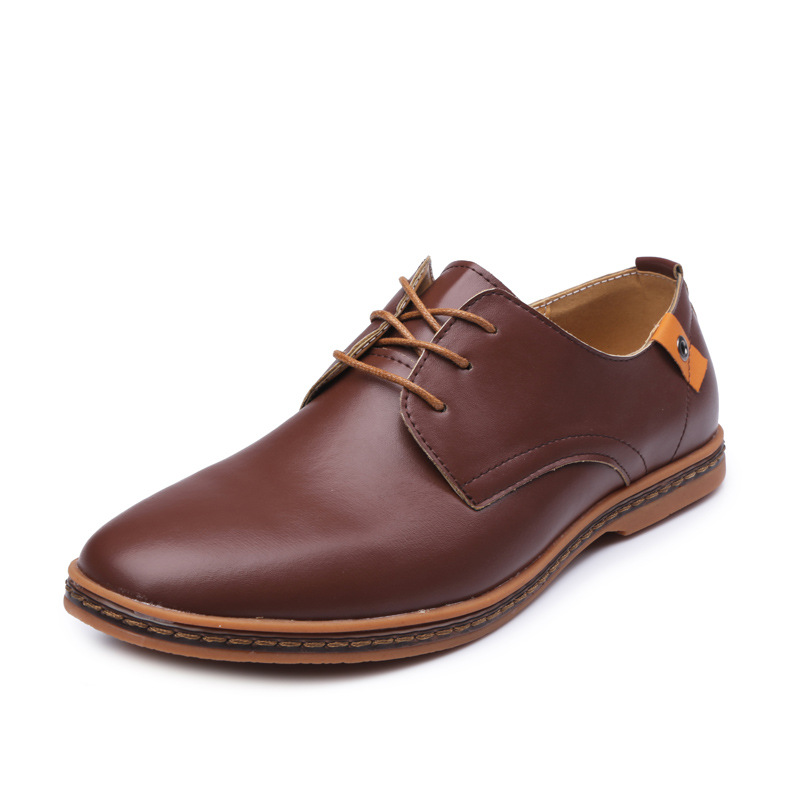 Men's Shoes Casual PBritish Formal Wear Elevator Shoes Comfortable Breathable Wedding Driving Office Leather Shoes 38-48