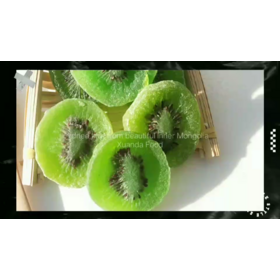 Cheap Price China Factory Process Dried Fruit Candied Green Sweet Delicious Dried Kiwi