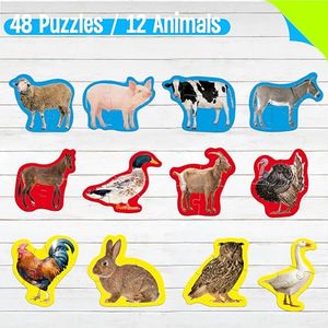 ULi custom Irregular animal mini jigsaw puzzle toy mini puzzle for kids