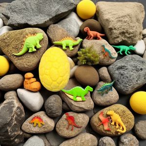 Natural Vegan Milk Scented  Private Label Organic Hemp Fizzy Bubbles Funny 150g Bath Bomb with Dinosaur Egg Toy Inside