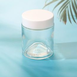 Cosmetic Packaging Clear Jar 100g with Lid