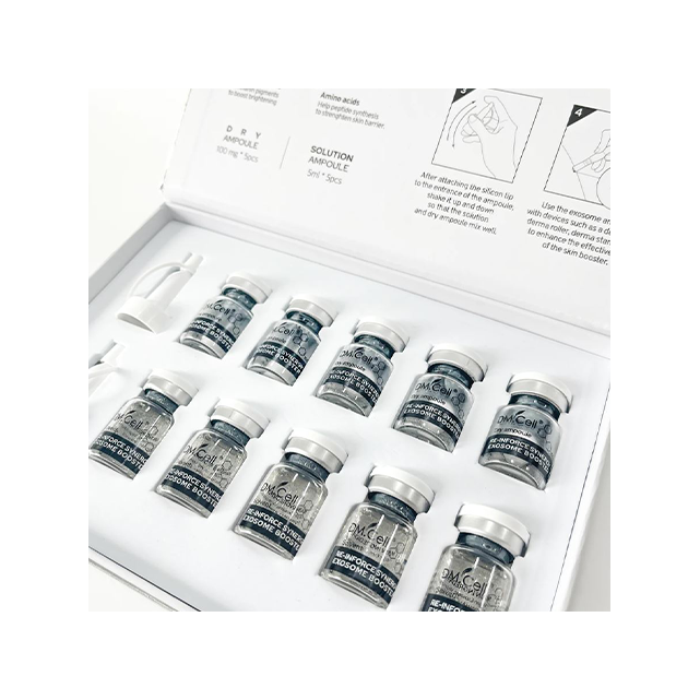 UNITED153 DM.CELL Re-Inforce Synergy Exosome Booster (Dry exosome100mg*5pcs/Liquid exosome 10ml*5pcs) MADE IN KOREA