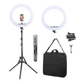 18 inch Ring Light Photo Studio Portable Photography Ring Light LED Video Light with tripod stand