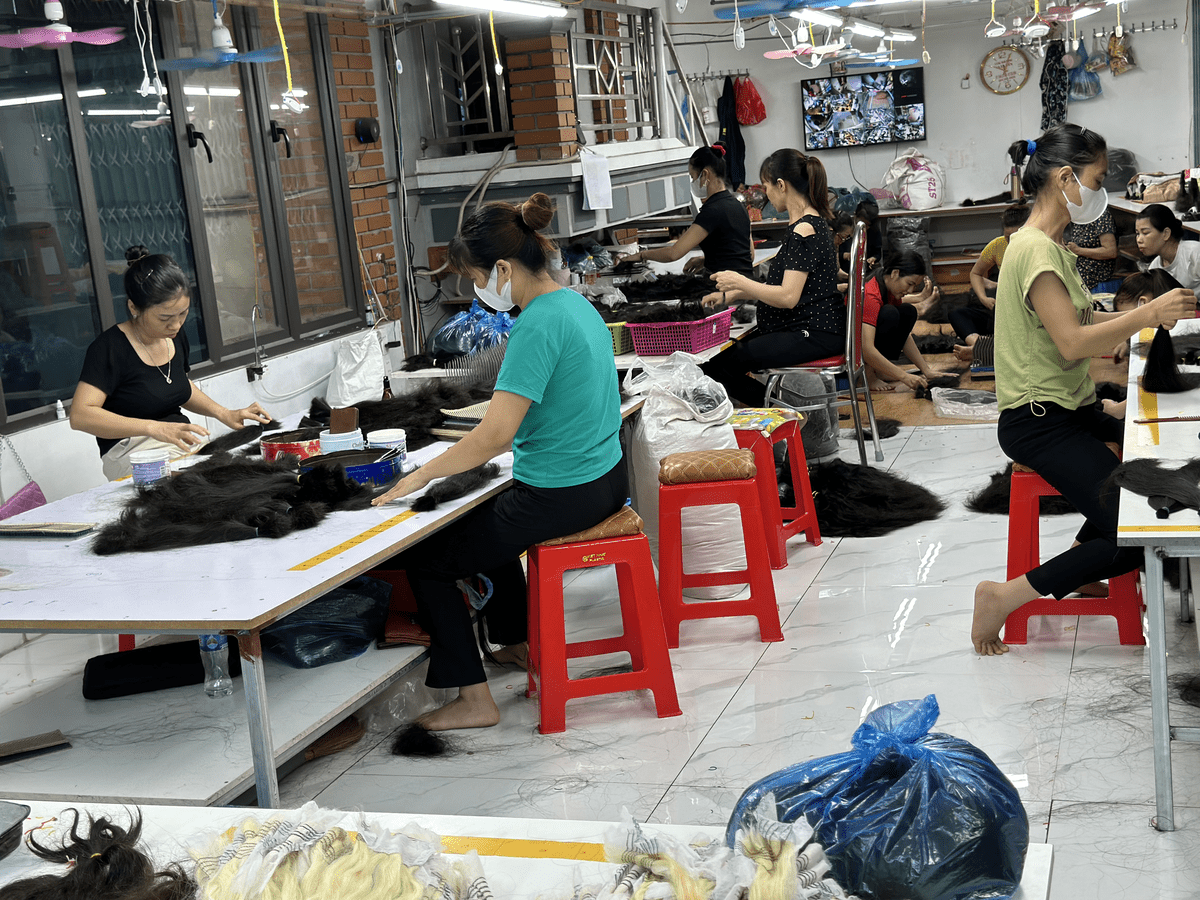 AZURA IMPORT EXPORT COMPANY LIMITED Raw Hair