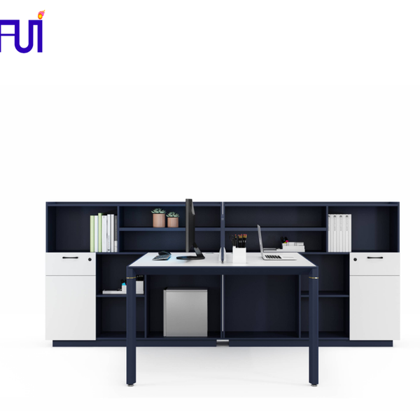 Modular 2 persons office partition office table office workstation furniture