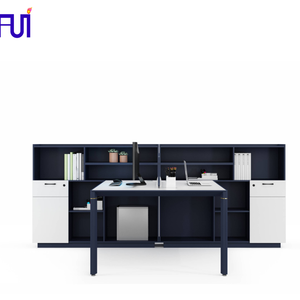 Modular 2 persons office partition office table office workstation furniture