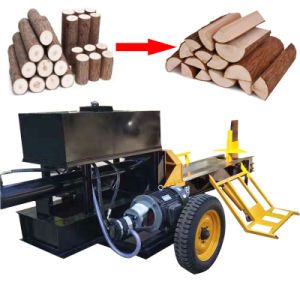 Forestry Log Processing Machinery Hydraulic Log Splitter for North America High Effiiency Logs Tree Wood Splitting Machine
